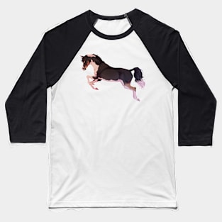 Leaping Horse Baseball T-Shirt